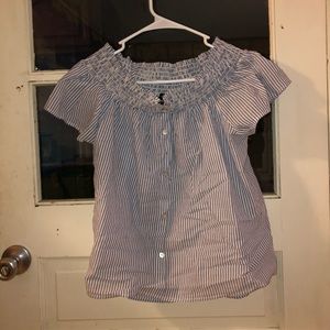 off the shoulder shirt!